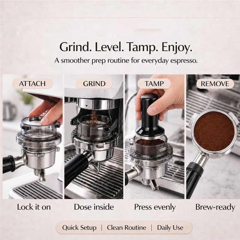Breville Espresso Barista Touch - B15C Dosing Funnel 54Mm Twist-Lock Portafilter