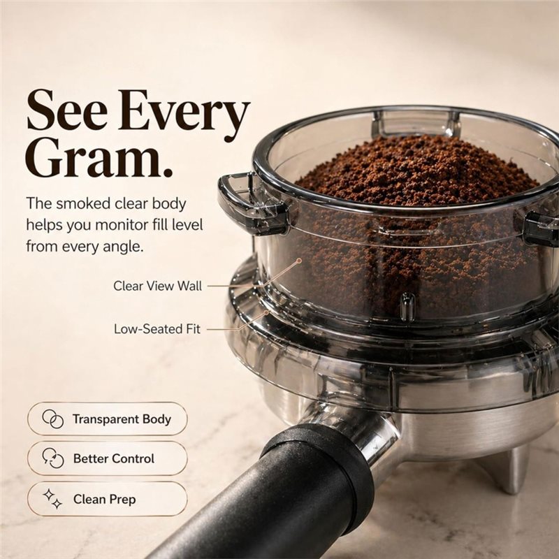 B15C Dosing Funnel 54Mm Twist- - Breville Espresso Barista Touch review and price