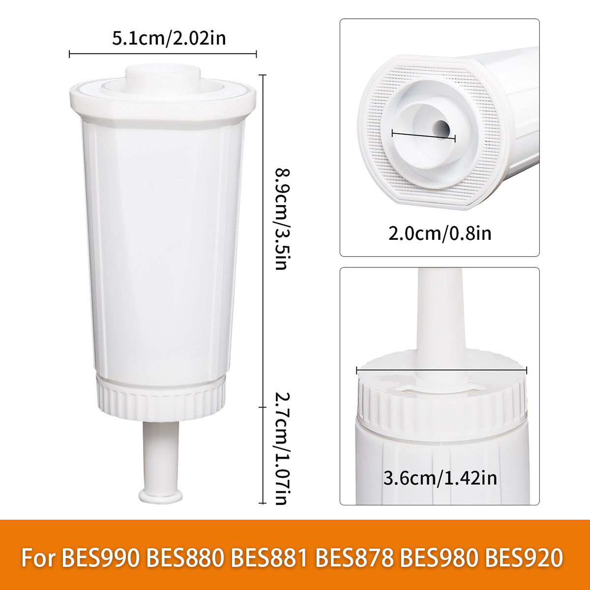 BES880 Water Filter Used For B - Breville Espresso Barista Touch review and price